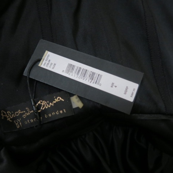 Alice + Olivia Tulle Midi Tulle Gown sz 4 - Picture 5 of 5